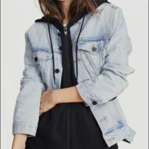 Alexander Wang Denim hooded jacket excellent condition!